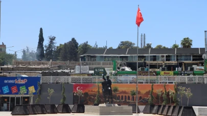 Şanlıurfa'nın Meydanlarına Renkli Dokunuş