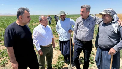 Günbegi, mevsimlik tarım işçileriyle buluştu