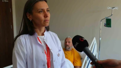Yara tedavisiyle ayağının kesilmesinden kurtuldu