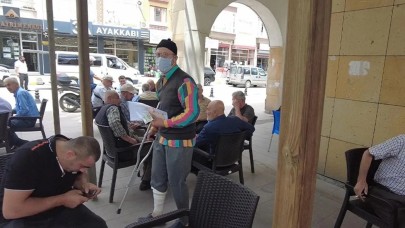 Dilenci kılığına giren zabıta 10 dakikada 340 TL topladı