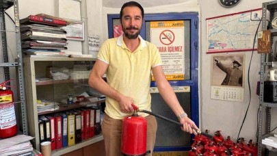 Orman yangınlarından sonra yangın tüplerine talep arttı