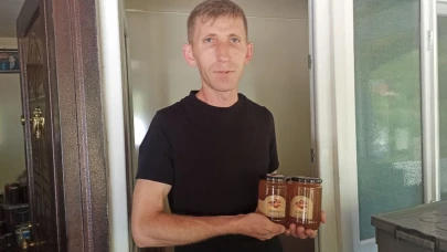 Köyünde ürettiği balı Avrupa’ya pazarlamayı amaçlıyor