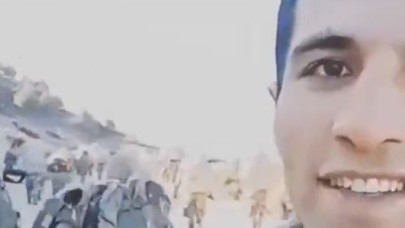 Şehidin Son Görüntüsü, Kahramanlığının Simgesi Oldu