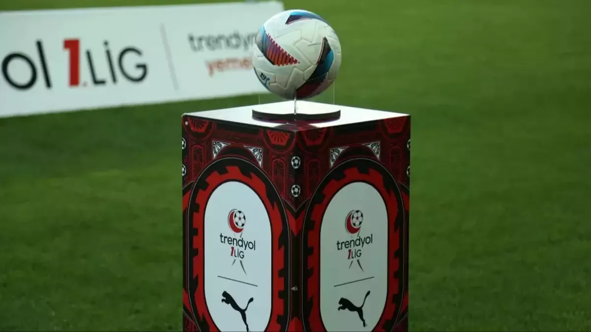 Trendyol 1. Lig’de Yeni Sezon Fikstürü Belli Oldu