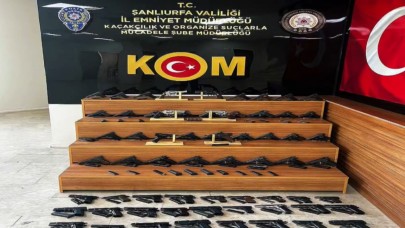 Şanlıurfa’da 65 Tabancayla Yakalanan 2 Kişi Tutuklandı!