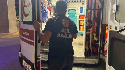 Parkta düşen çocuk, yaşam savaşı veriyor