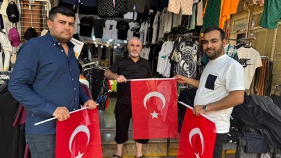 Şanlıurfa ay yıldızlı bayraklarla donatılıyor