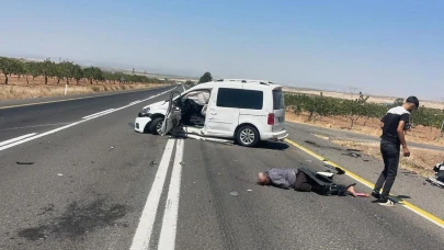 Şanlıurfa’da trafik kazası: 1’i ağır, 2 yaralı