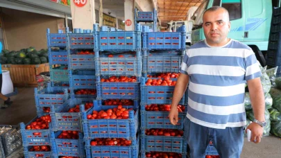 Salça dönemi başlamayınca domatesin fiyatı 3 TL’ye kadar düştü