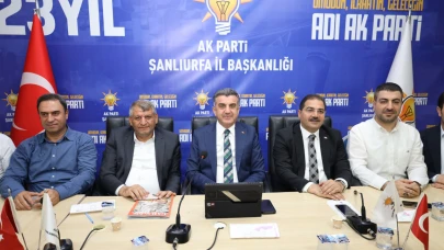 Şanlıurfa Ak Parti'den 'Terörsüz Türkiye' açıklaması