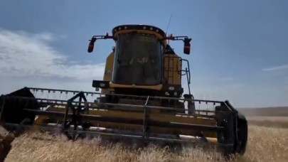 Hasat mevsimi başladı