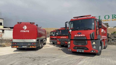 Geri dönüşüm fabrikasında çıkan yangın söndürüldü