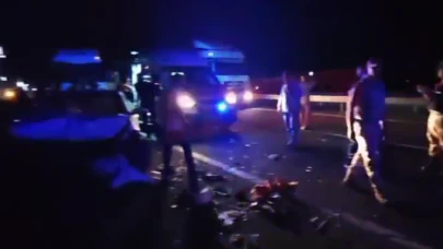 Şanlıurfa -Mardin yolunda zincirleme kaza