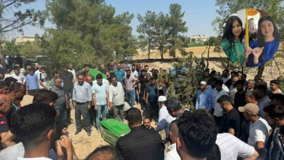 Fırat Nehri’nde boğulan iki kız kardeş yan yana defnedildi