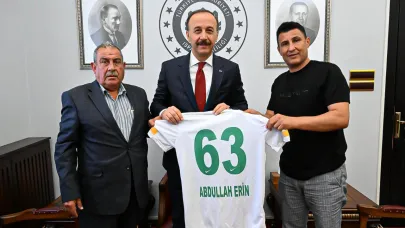 Şanlıurfaspor'dan Vali Erin'e ziyaret