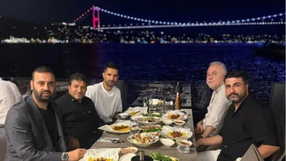 Boğazda ciğer kebaplı transfer buluşması