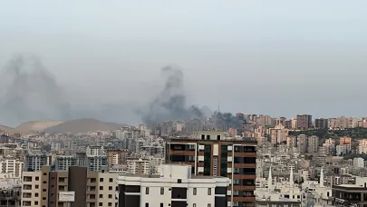 Karaköprü'de yangın paniği