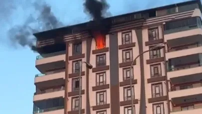 Şanlıurfa’da 11. Katta Korku Dolu Anlar!