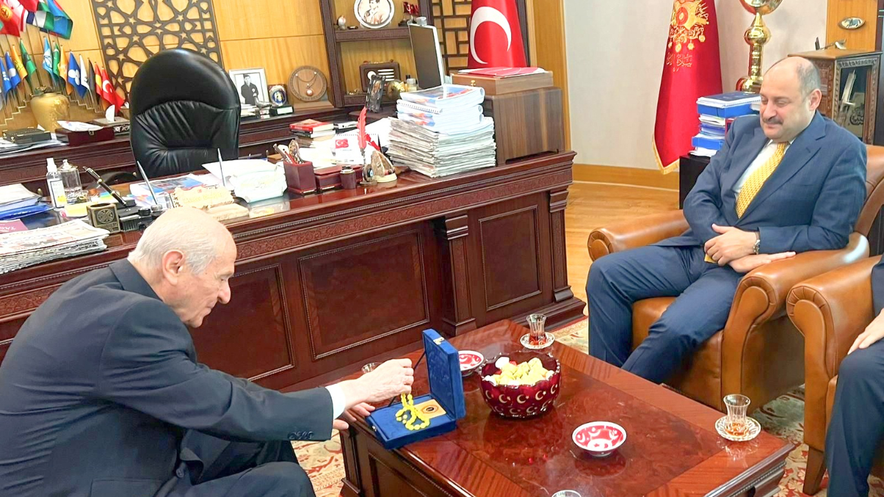 Kasım Başkan, Bahçeli'yle buluştu