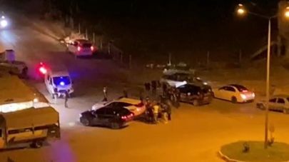 İki grup arasında kavga