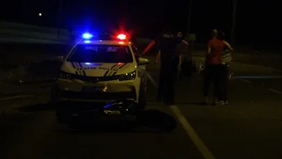 Feci kaza: Motosiklet sürücüsünün bacağı koptu
