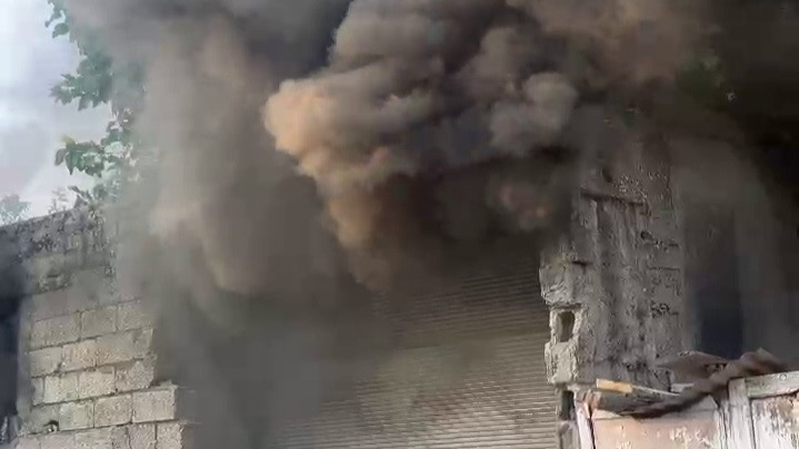 İkamette çıkan yangın korkuttu