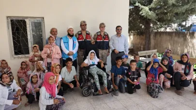 Engelli Evin'in akülü araç sevinci