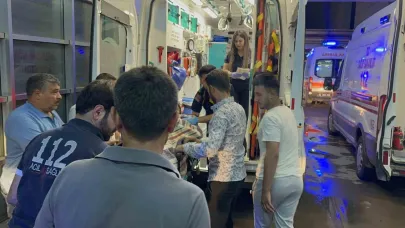 Silahlı ve bıçaklı kavga: 3’ü ağır 5 yaralı