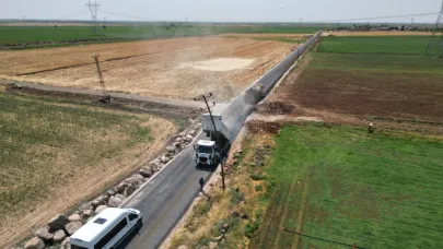 Şanlıurfa'da Büyükşehir'in yol hamlesi sürüyor