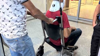 Maç esnasında saldırıya uğrayan genç hastaneye kaldırıldı