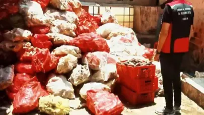 Adana’da binlerce kilo paça ele geçirildi