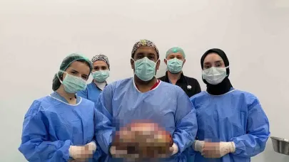 Şişlik sandığı şey 10 kilo kitle çıktı