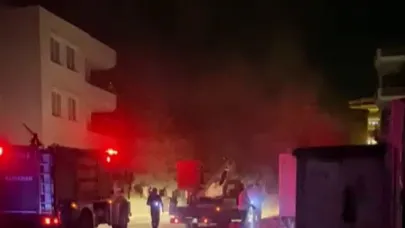 Elektrik trafosu patladı