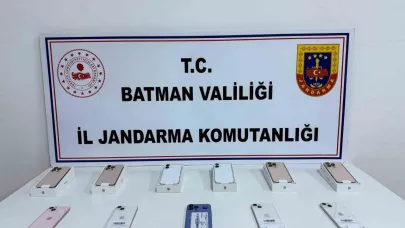 Takibe alınan şahsın üzerinde bir milyon değerinde kaçak cep telefonu ele geçirildi