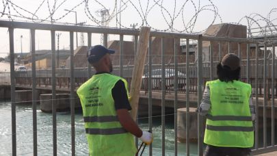 Belediye önlem aldı: Tel örgüler devreye girdi