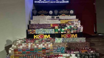 3 milyon TL’lik gümrük kaçağı