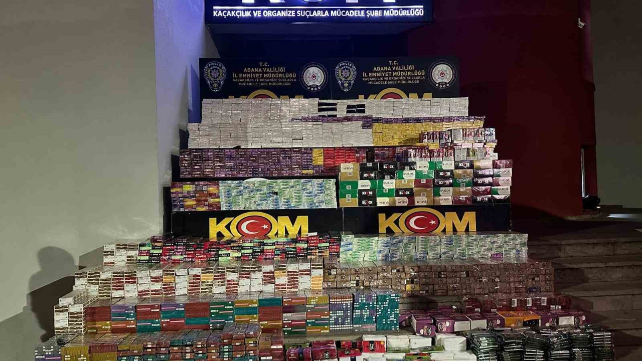 3 milyon TL’lik gümrük kaçağı