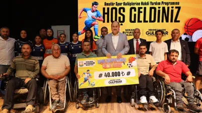 Şanlıurfa Büyükşehir’den spor kulüplerine 6 milyon TL’lik dev destek