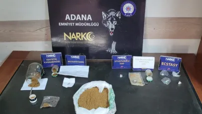 Ev tipi seraya uyuşturucu baskını: 8 tutuklama