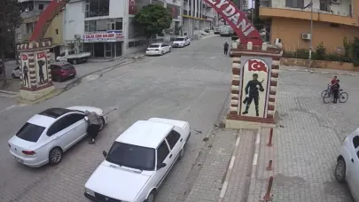 Otomobil görme engelli vatandaşa çarptı