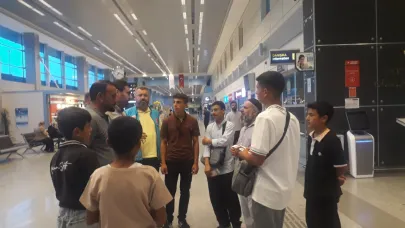 UMRE ÖDÜLLÜ ÖĞRENCİLER UĞURLANDI