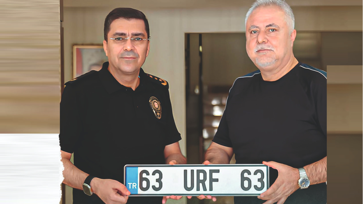 Özel plaka Şanlıurfaspor için sahibini arıyor