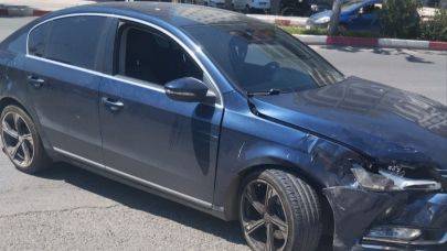 Maddi hasarlı trafik kazası meydana geldi