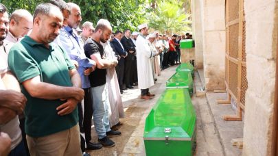 Mevsimlik tarım işçilerinin cenazeleri Urfa’da toprağa verildi