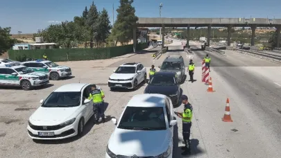 Gaziantep’te 217 araca 300 bin TL para cezası