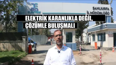 HÜDA Par, kentteki elektrik çilesine dikkat çekti