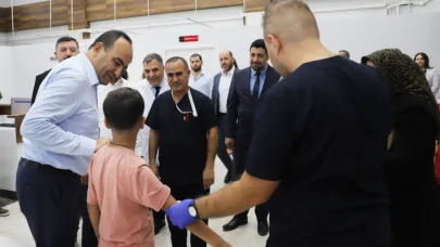 Şanlıurfa'da hastanelere yakın takip