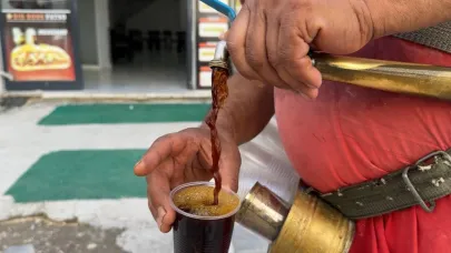 Şanlıurfa’da yaz aylarının vazgeçilmezi meyan şerbeti