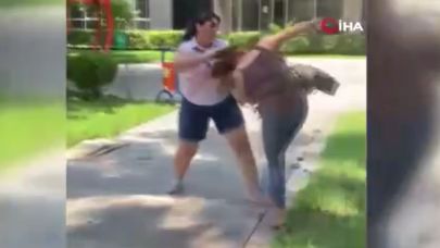 Kocasını sevgilisiyle parkta yakalayan kadın olay çıkardı