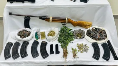 Şanlıurfa’da silah ve uyuşturucu kaçakçılarına operasyon